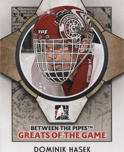 2008-09 In the Game Between the Pipes - Dominik Hasek #83
