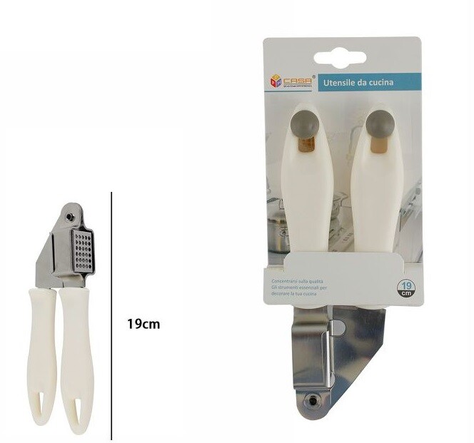 SpremiAglio Spremi Aglio Pressa Schiaccia Utensile Cucina Manico Plastica dfh