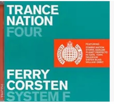 TRANCE NATION FOUR - SYSTEM F / FERRY CORSTEN - 2 X CDS IBIZA TRANCE - CD CDJ DJ