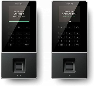 TImeMoto TM626 Arbeitszeit Erfassung Fingerabdruck RFID Software System gesperrt