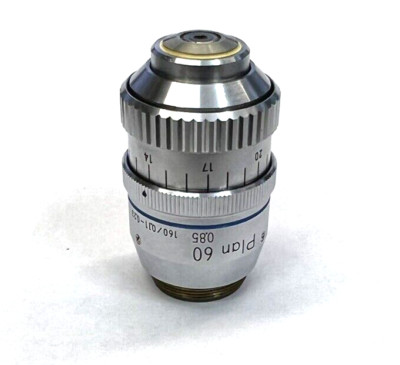 Nikon Plan 60X/0.85 Dry Microscope Objective w/ Correction Collar 160mm