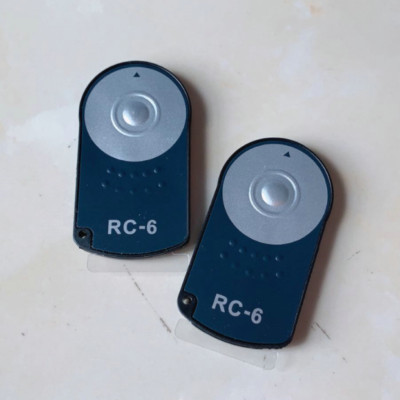 3pcs RC-6 Wireless Camera Shutter Remote Control For 70D 700D 60D 5D2 5D4 3800D