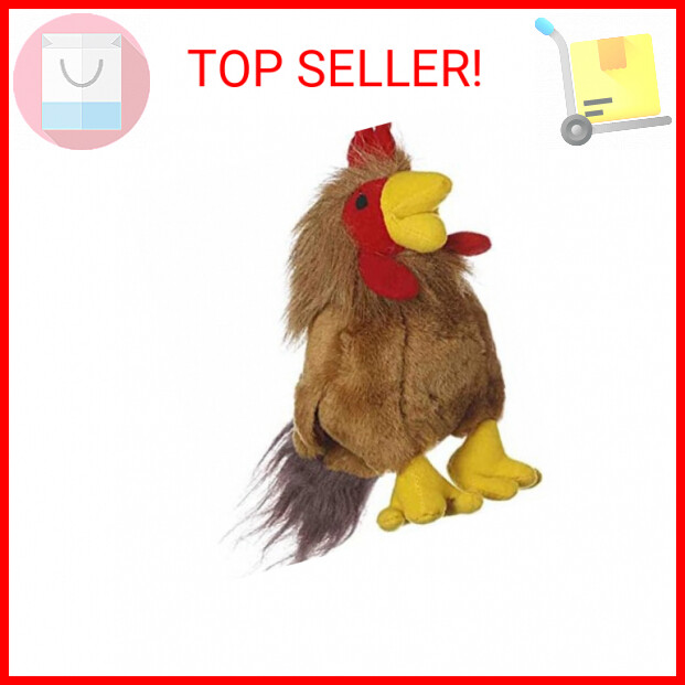Multipet Look Who's Talking Dog Toy, Rooster