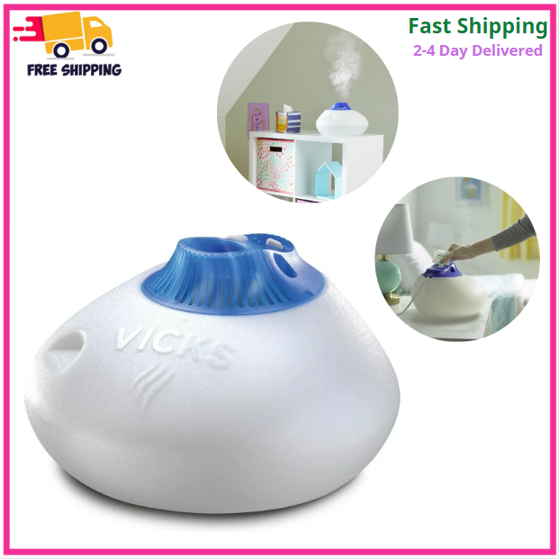 Vicks Warm Steam Vaporizer, Mall to Medium Rooms, 1.5 Gallon Tank