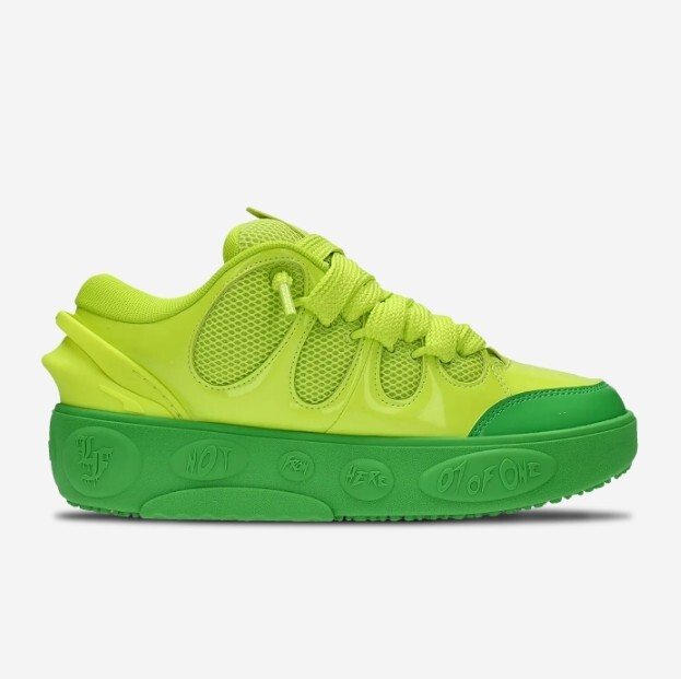 New Puma LaMelo Ball LaFrance Amour Slime Shoes - Emerald
