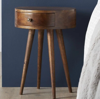 Small tall round side table deals
