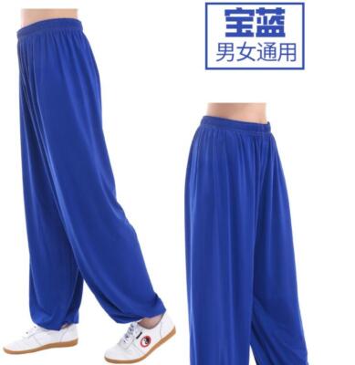 New Summer Unisex Modal Chinese Kung Fu Pants Martial Art Tai Chi Trousers Gift