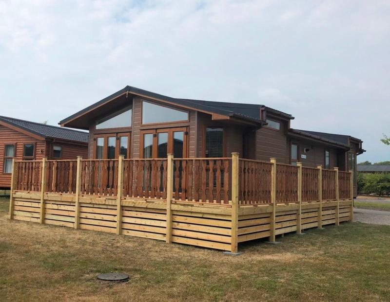 Lodge Log Cabin For Sale Obs Lake District Twin Unit Reduced