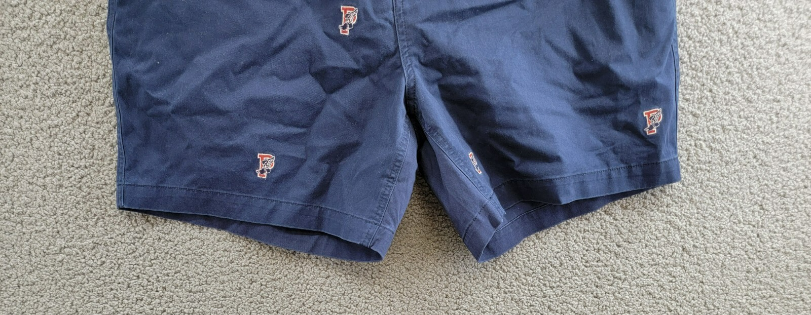 Polo Ralph Lauren 6-Inch Polo Prepster P-Wing Shorts Men's XXL Navy Button Zip - Picture 4 of 18