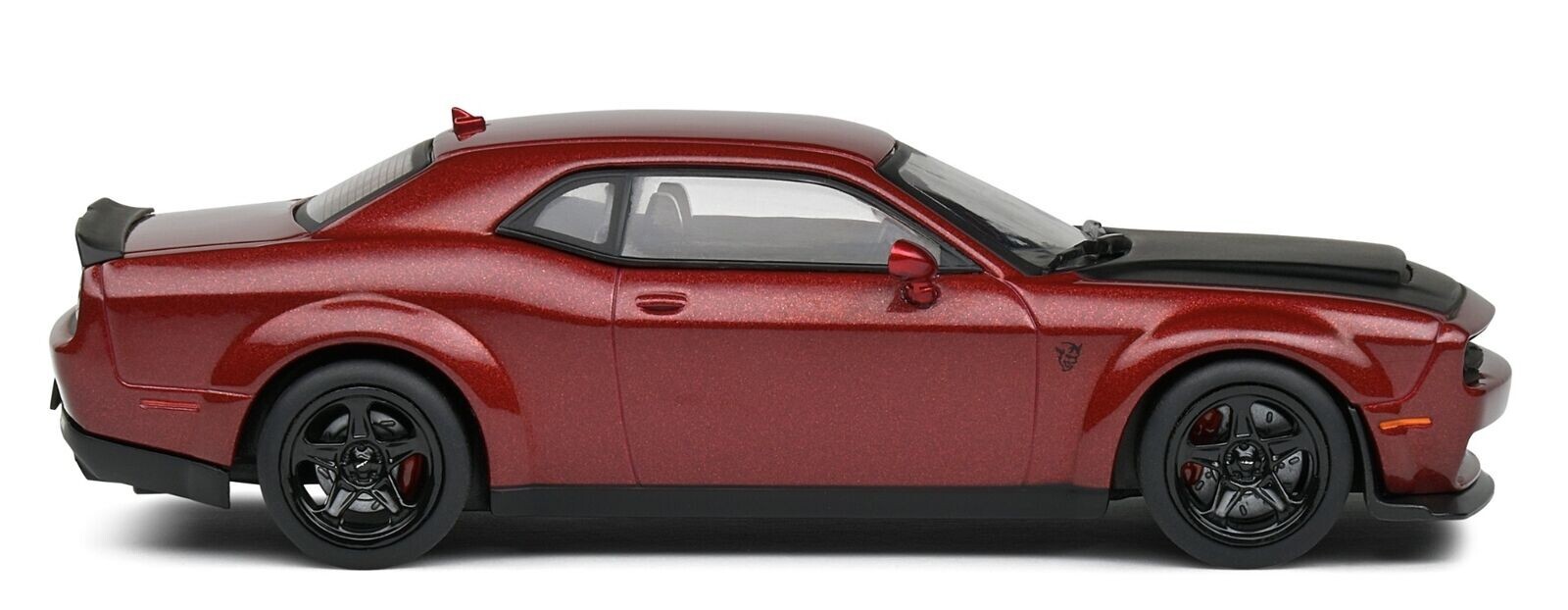 1/43 Dodge Challenger SRT Hellcat Red Diecast Model Car by