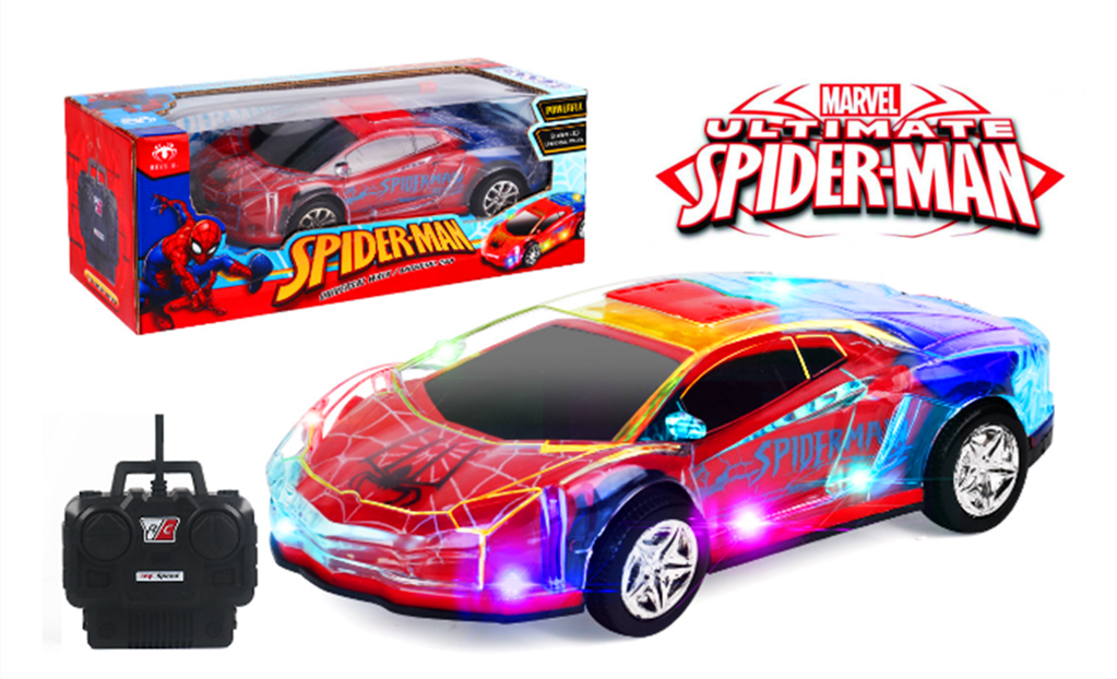 NEW Marvel Ultimate SpiderMan Comics RC Remote Control Vehicle Car