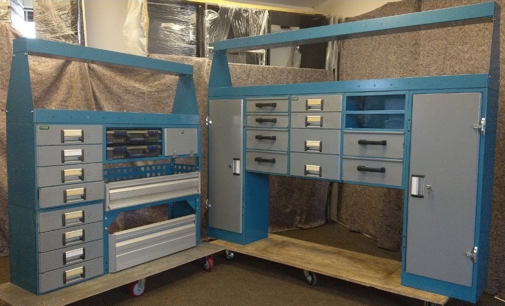 Van Racking Van Shelving Drawers Cupboards Garage Racking H35