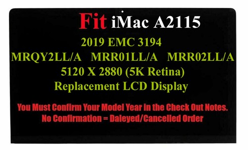 2019 Retina 5K iMac 27 2019 Retina 5K iMac 27
