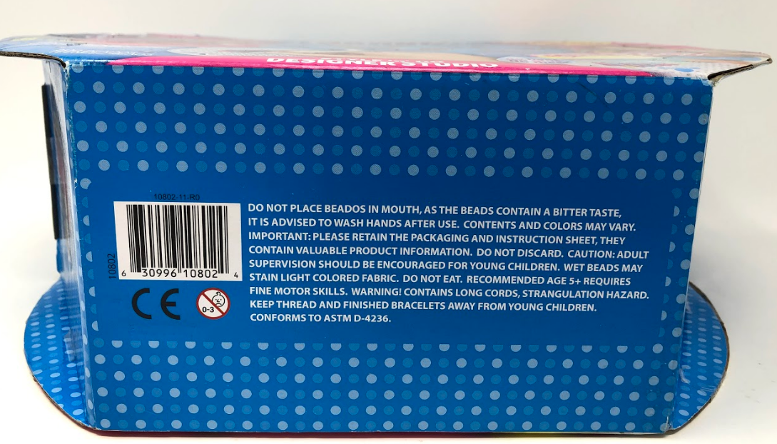 Beados Teeneez Style n Go Design Studio Mini Size Beads Make Bead Jewelry