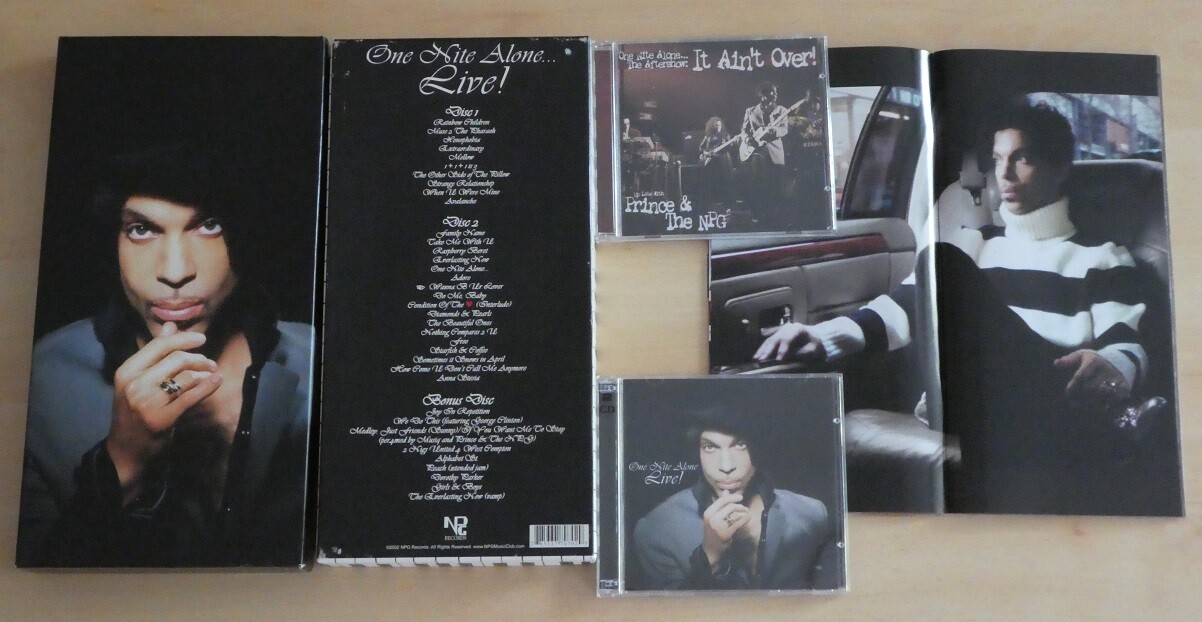 洋楽 Prince One Nite Alone Live Box Prince & The New Power Generation – One Nite Alone Live