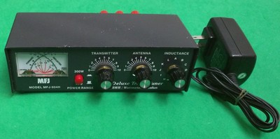 MFJ-904H - Manual Travel Tuner With SWR / Wattmeter & Balun (3.5 To 30MHz) . Buy it now for 98.0