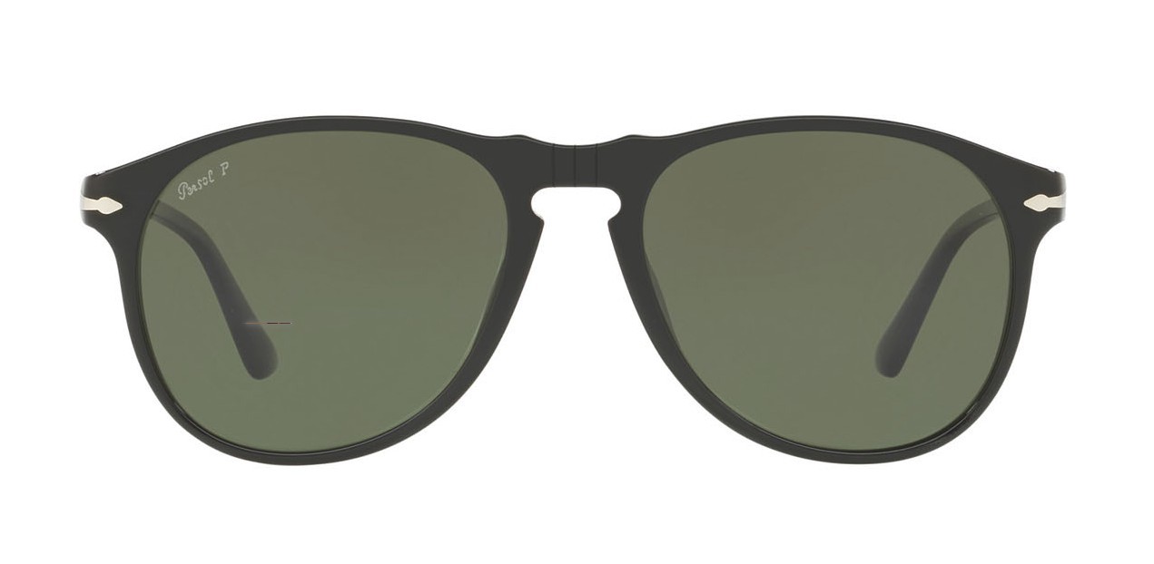 Pre-owned Persol Po 3304s Madreterra/blue Shaded Polarized (1052/s3) Sunglasses