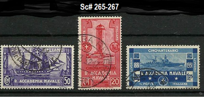 Italy Stamps Sc#248-54/258-63/265-73/75/413-18 Used #MP2562A