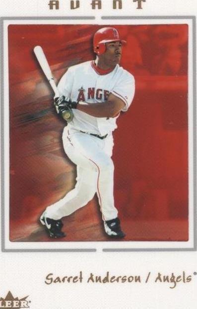 2003 Fleer Avant - Garret Anderson #53