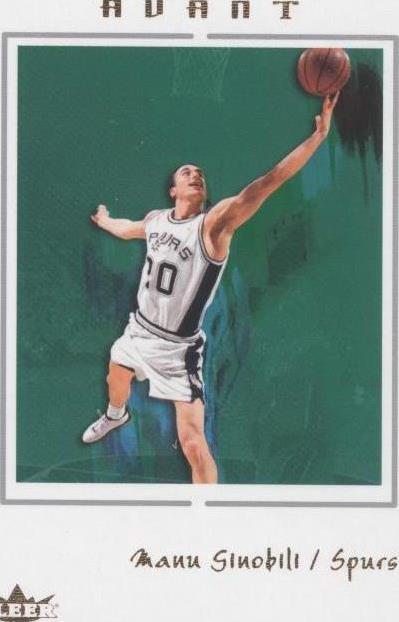 Fleer Avant 2003-04 - Manu Ginóbili #23