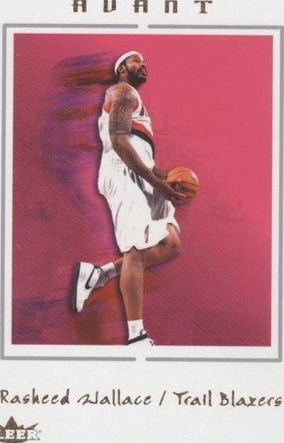 2003-04 Fleer Avant - Rasheed Wallace #14