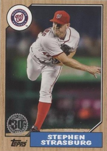 2017 Topps Mini - Stephen Strasburg #87-8