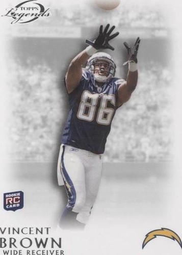 2011 Topps Gridiron Legends Vincent Brown #3