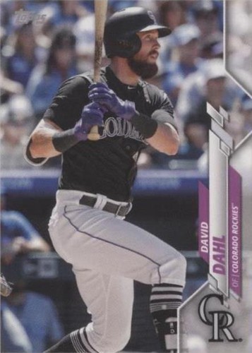 2020 Topps Mini - David Dahl #233