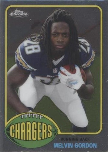 2015 Topps Chrome Mini Melvin Gordon #76-MG