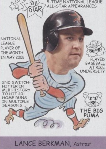 2009 Upper Deck Goudey - Lance Berkman #290