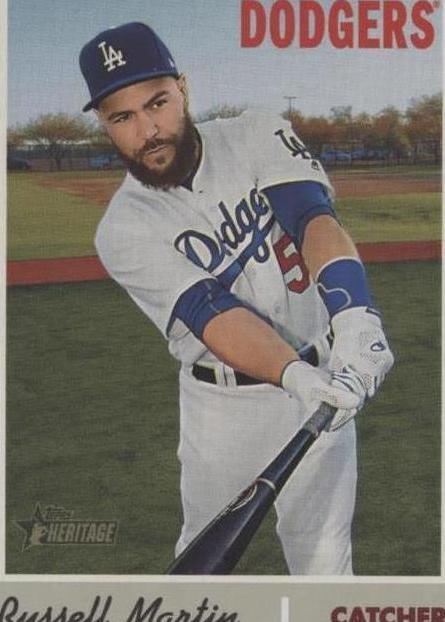2019 Topps Heritage High Number - Russell Martin #596