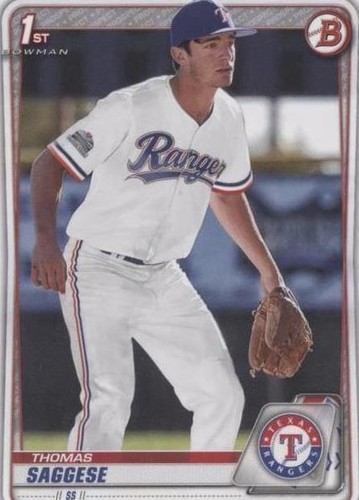 2020 Bowman Draft - Thomas Saggese #BD-167