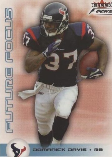 2003 Fleer Focus Domanick Davis #157