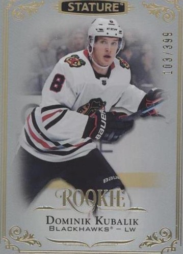 2019-20 Upper Deck Stature - Dominik Kubalik #128