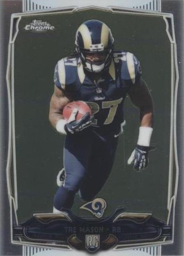 2014 Topps Chrome Mini Tre Mason #164