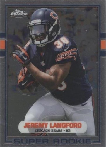 2015 Topps Chrome Mini Jeremy Langford #89-JL