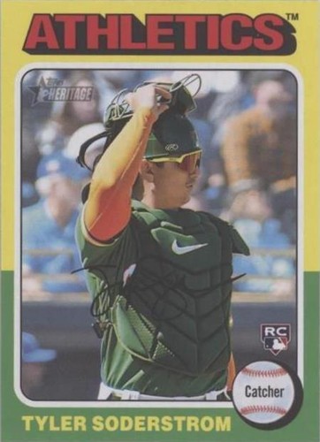 2024 Topps Heritage Mini - Tyler Soderstrom #471