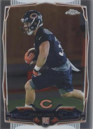 2014 Topps Chrome Mini Jordan Lynch #181