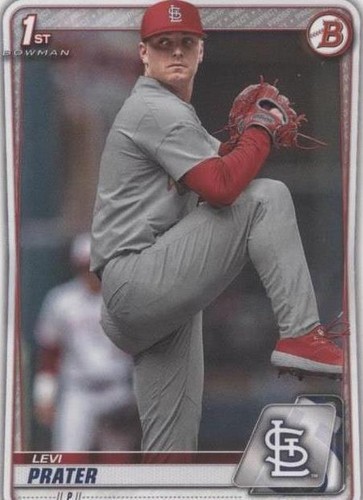 2020 Bowman Draft - Levi Prater #BD-125