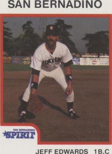 1987 ProCards Minor League - Jeffrey Edwards #2361