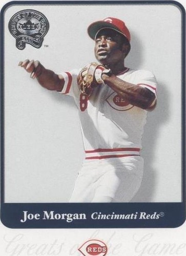 2001 Fleer Greats of the Game - Joe Morgan #58