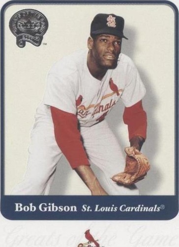 2001 Fleer Greats of the Game - Bob Gibson #135