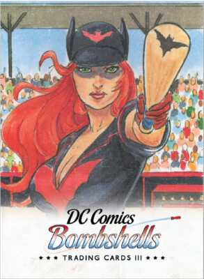 SDCC 2019 Exclusive Cryptozoic DC Bombshells 3 Batwoman Promo Card #P1 SC