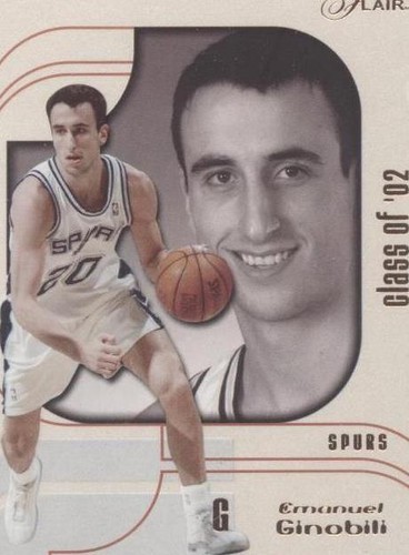 2002-03 Flair - Manu Ginobili #119