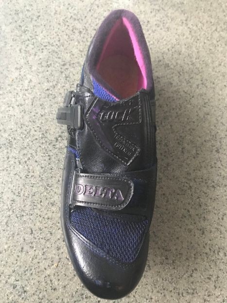 Fahrradschuhe Von John Luck Gr. 43/44 Mit Adapter FÃ¼R Look / Spd Rennrad Schuhe