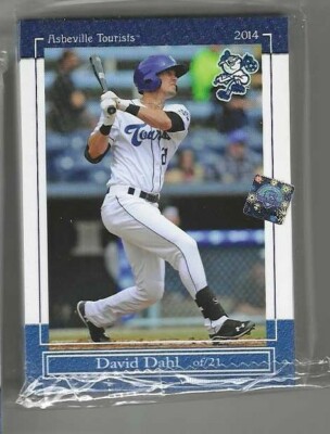  2014 ASHEVILLE TOURISTS TEAM SET COMPLETE LOW A ROCKIES