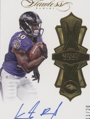 2016 Panini Flawless Kenneth Dixon #RAKD