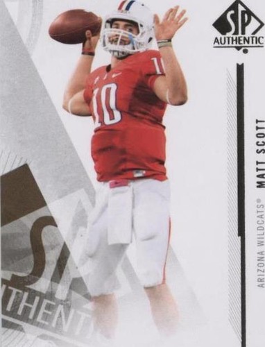2013 SP Authentic Matt Scott #8