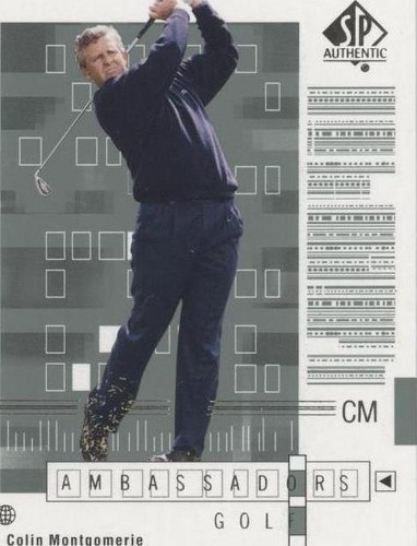 2002 SP Authentic - Colin Montgomerie #73SPA