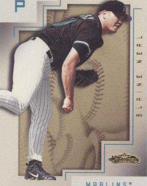 2001 Fleer Showcase - Blaine Neal #152